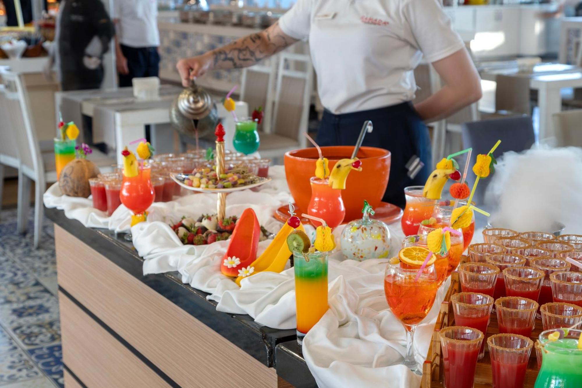 Ramada Plaza Antalya Hotel Exterior photo A selection of non-alcoholic drinks