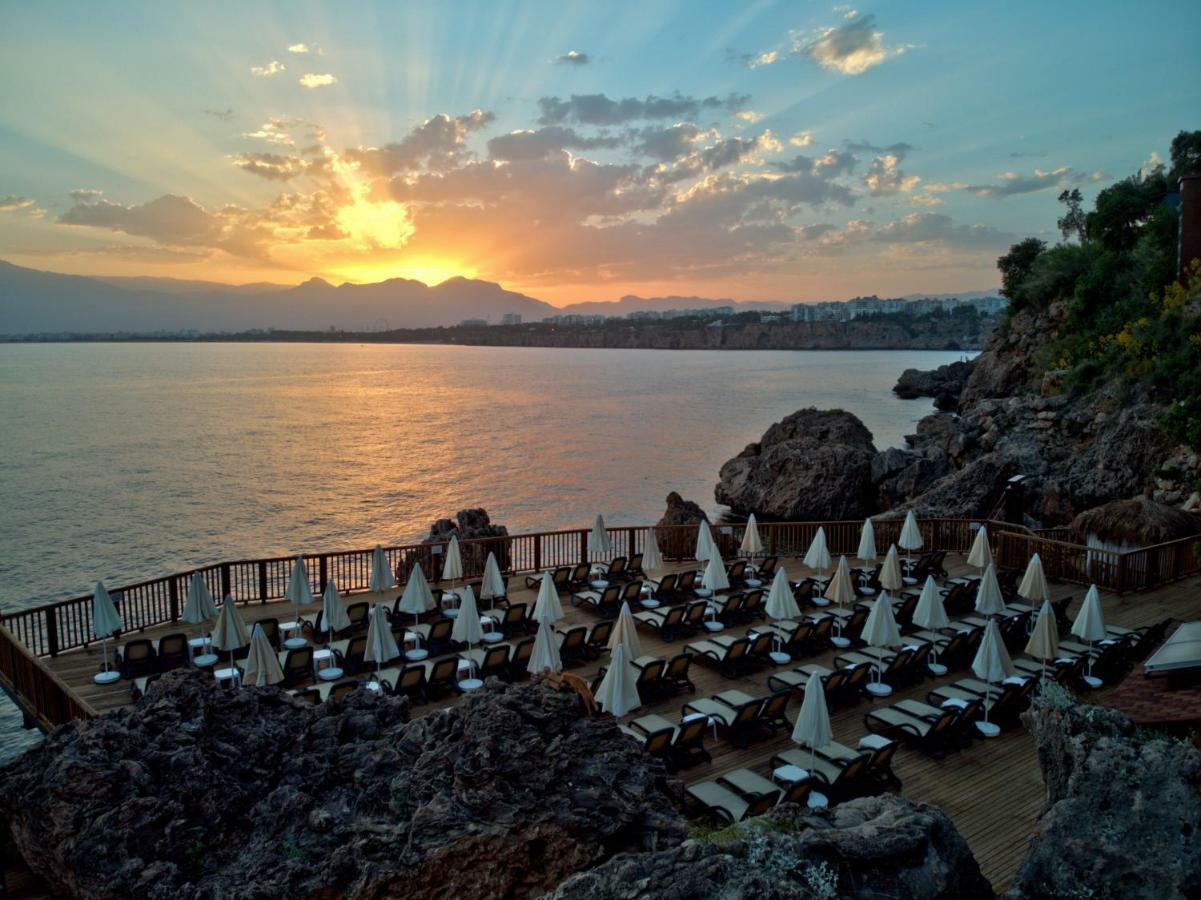 Ramada Plaza Antalya Hotel Exterior photo Sunset at the Dead Sea